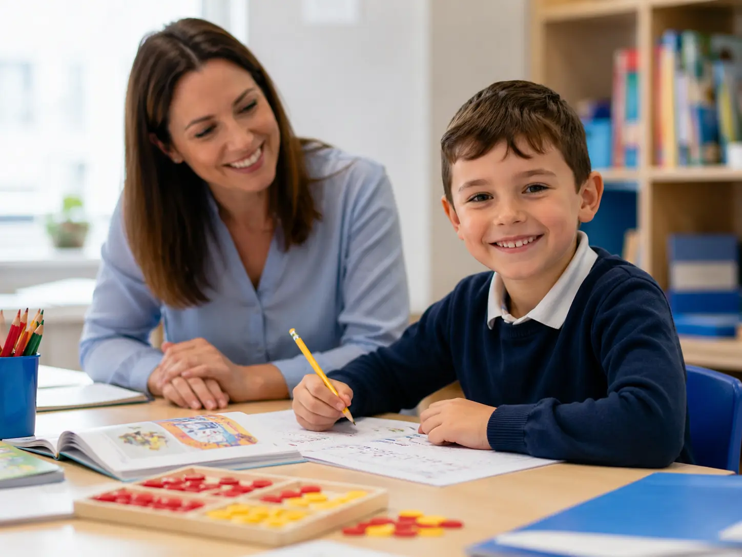 Reading, phonics and number confidence are key foundations in Year 1 and Year 2.